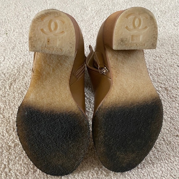 Authentic Chanel CC Ankle Boots - Picture 3 of 6